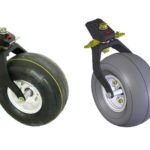 TAILWHEEL, DUAL FORK 11" PNEU