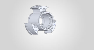 HUB; for 1.25 TRB BEARING, J SPACING
